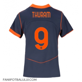 Inter Milan Marcus Thuram #9 Tricou Fotbal Replică 2025-26 Femei Treilea